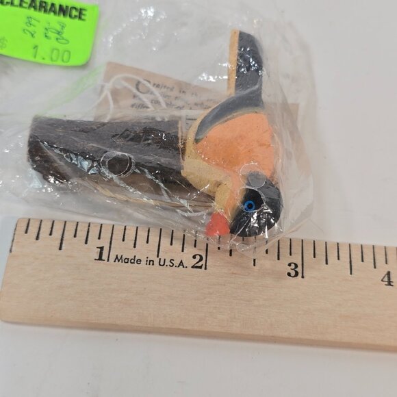 Bird Themed Christmas Ornament Crafts Lot Cardinal Dove Birdhouse Nest Holiday - Picture 13 of 16